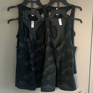 4 NWT athletic tank tops